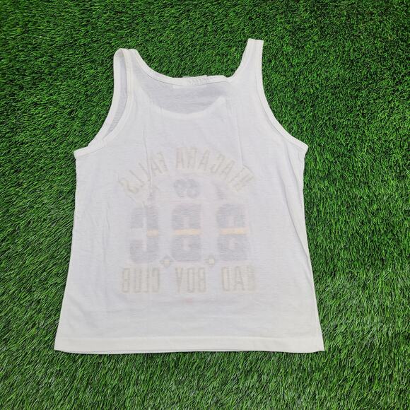Vintage 1986 Funny BBC Niagara Falls Tank-Top xs/s 18x25 Naughty Adult-Humor - Picture 2 of 10